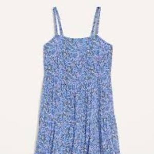 Old Navy Swing Floral Tiered Dress